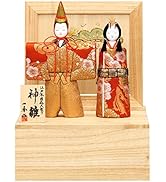 Amazon | 雛人形 木目込 一秀 立雛 立ち雛 かわいい コンパクト